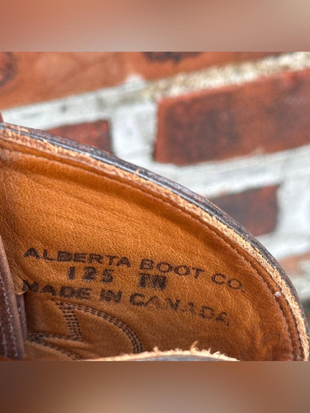 Vintage Tan Leather Western Cowboy Boots - Picture 2 of 11